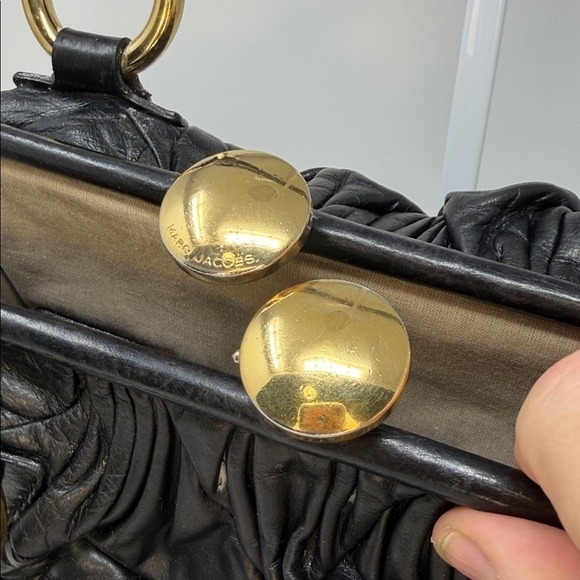 Marc Jacobs Stam Patchwork Quilted Black leather satchel spring 2007 collection - Picture 6 of 17